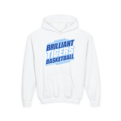 Youth Hoodie Sweatshirt \ Brilliant Tigers Basketball \ BTBK2