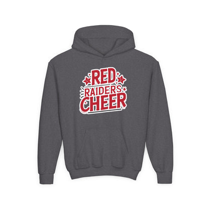Youth Hoodie Sweatshirt \ Marion County Red Raiders Cheer \ MCC2