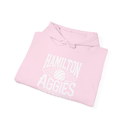 Adult Hoodie Sweatshirt \ Hamilton Aggies Volleyball \ HAV2