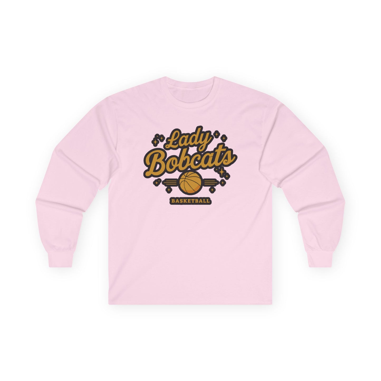 Adult Long Sleeve Tee \ Phil Campbell Bobcats Basketball \ PCBBKG2