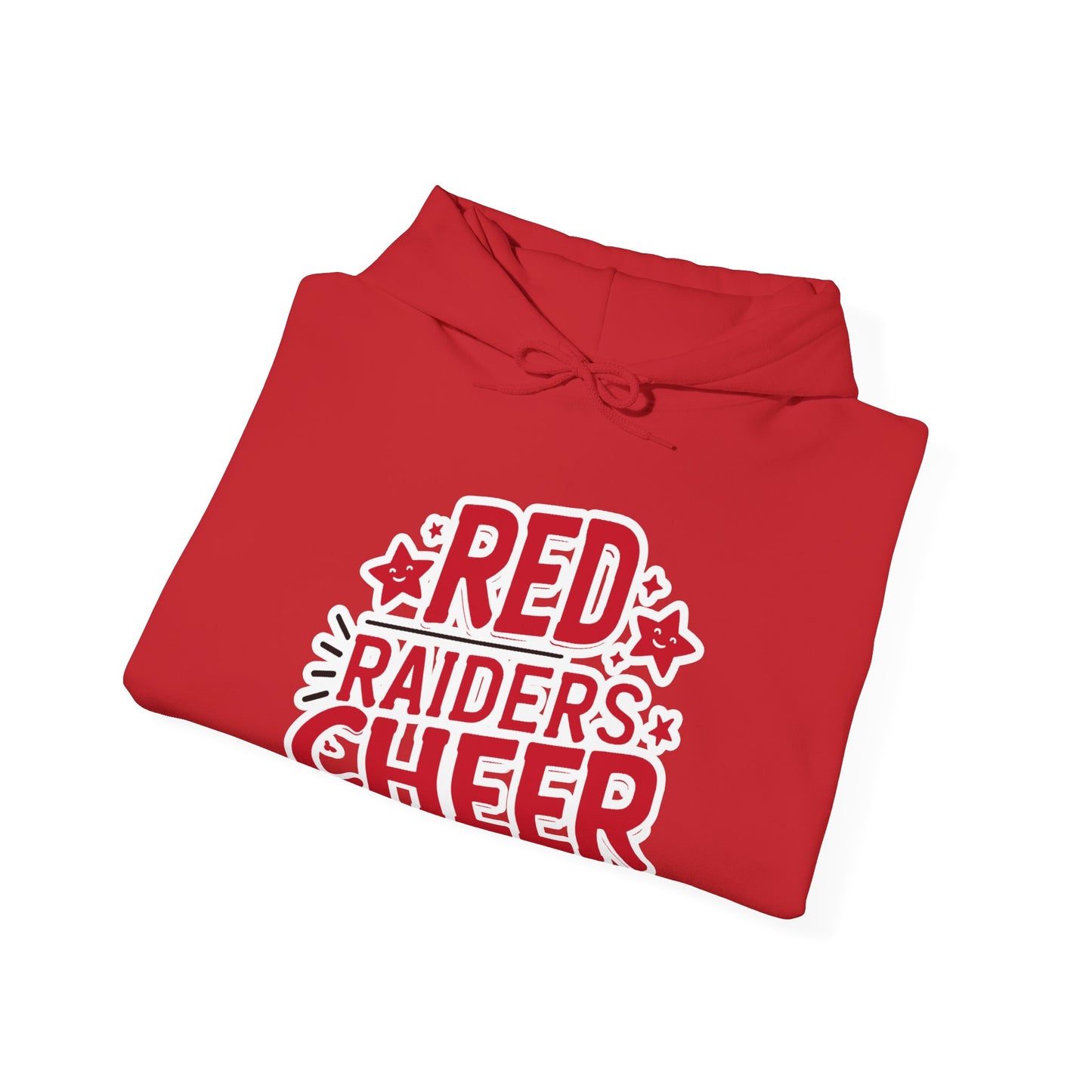 Adult Hoodie Sweatshirt \ Marion County Red Raiders Cheer \ MCC2