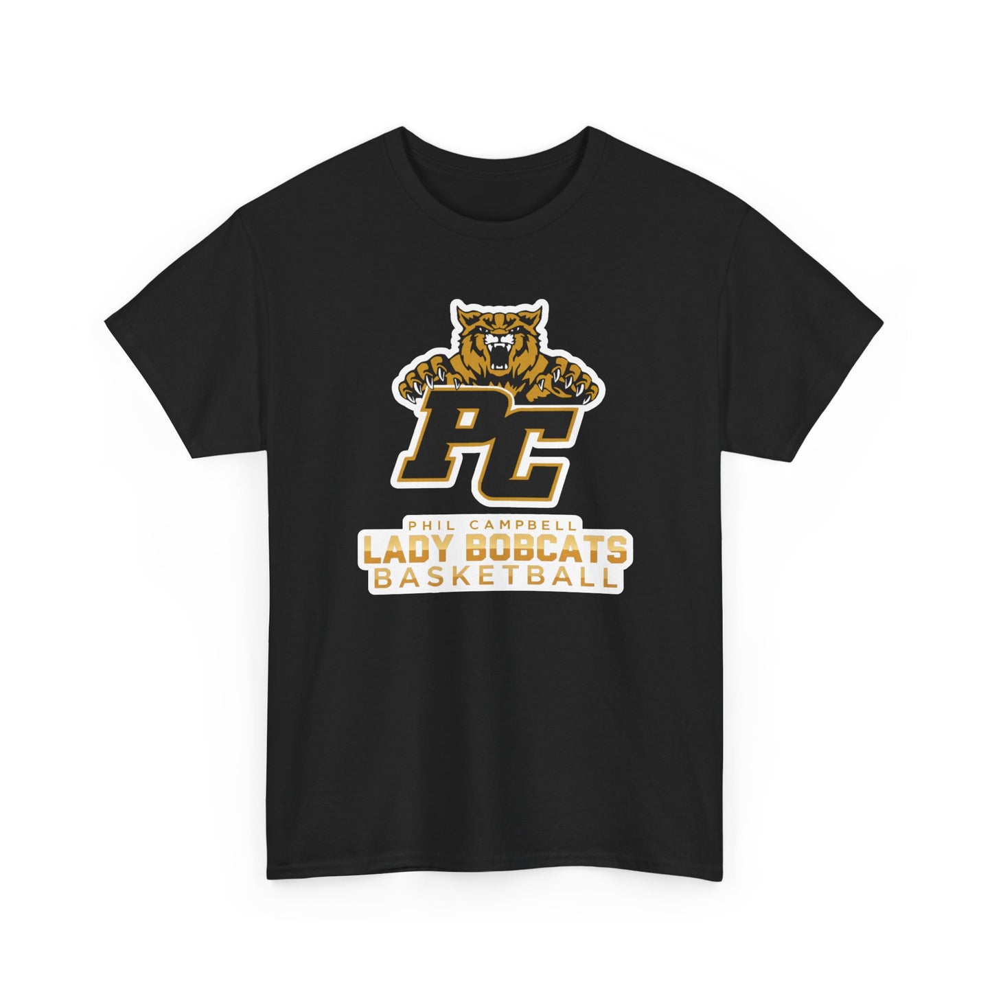 Adult Tee \ Phil Campbell Bobcats Basketball \ PCBBKG1
