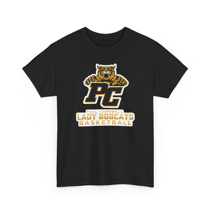 Adult Tee \ Phil Campbell Bobcats Basketball \ PCBBKG1