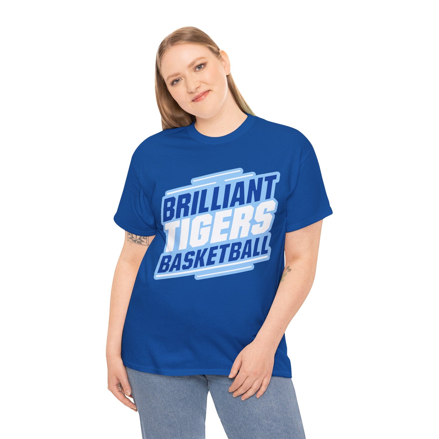 Adult Tee \ Brilliant Tigers Basketball \ BTBK2