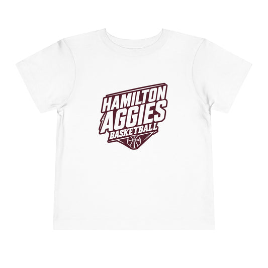 Toddler Tee \ Hamilton Aggies Basketball \ HABB2