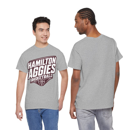 Adult Tee \ Hamilton Aggies Basketball \ HABK2