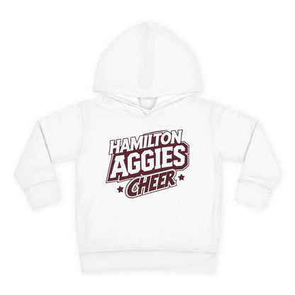 Toddler Hoodie Sweatshirt \ Hamilton Aggies Cheer \ HAC1