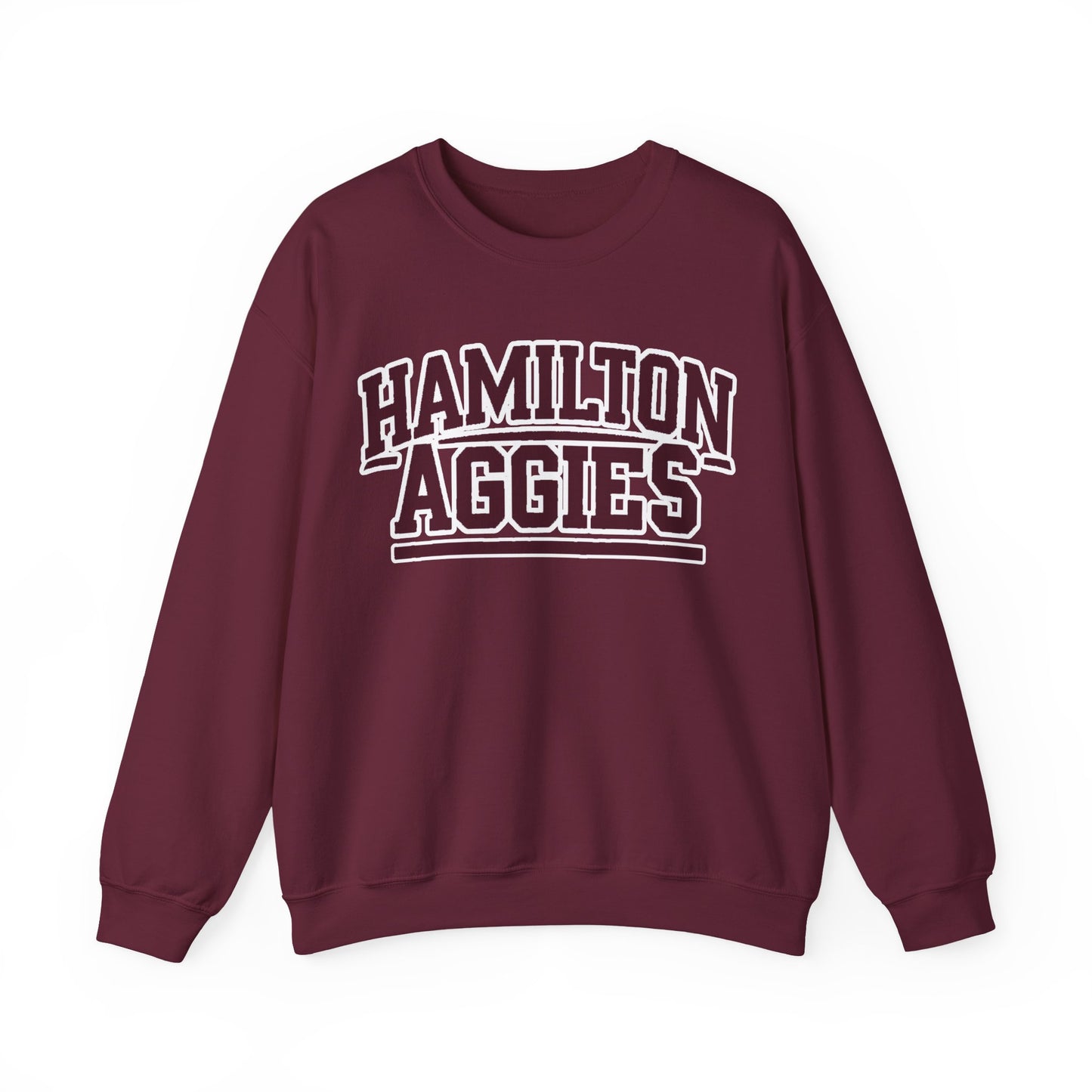 Adult Crewneck Sweatshirt \ Hamilton Aggies \ HA2