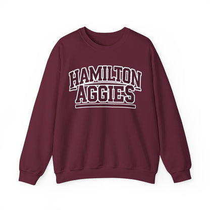 Adult Crewneck Sweatshirt \ Hamilton Aggies \ HA2