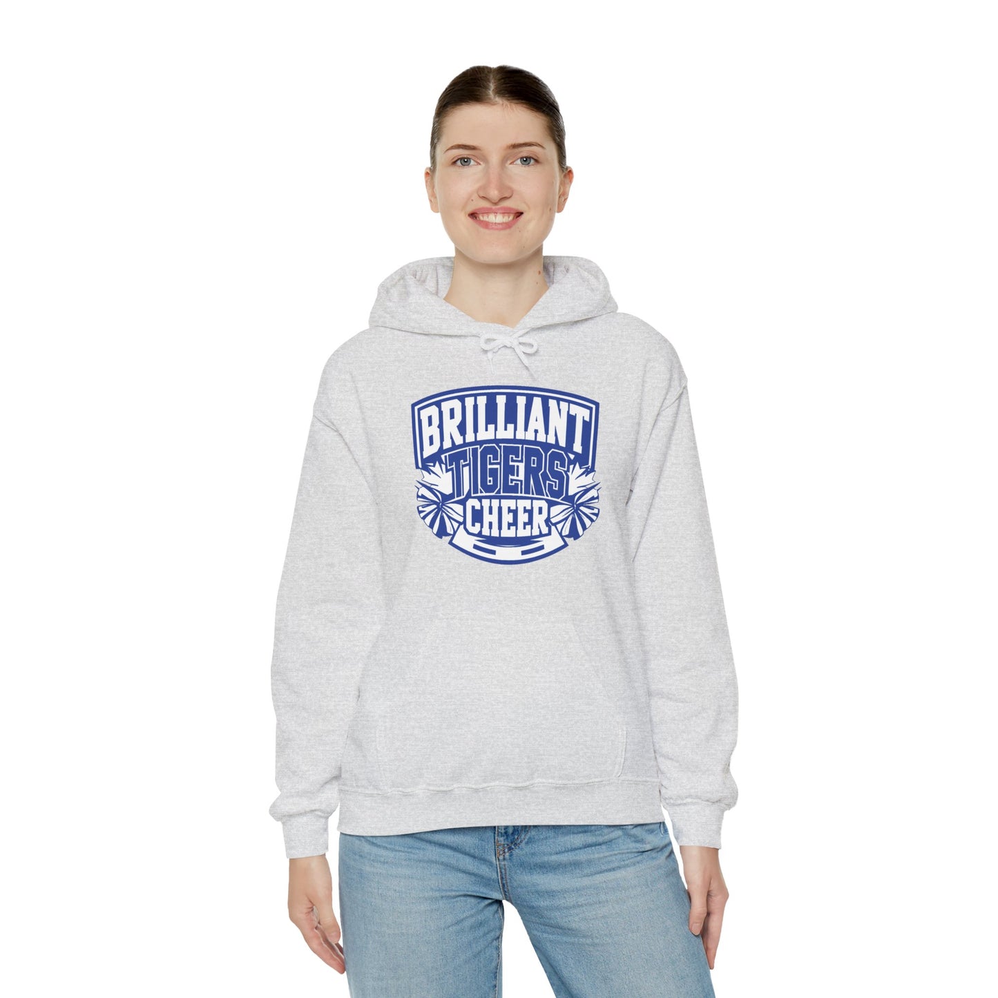 Adult Hoodie Sweatshirt \ Brilliant Tigers Cheer \ BTC1