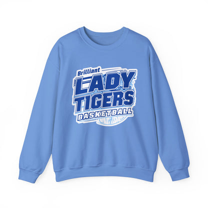 Adult Crewneck Sweatshirt \ Brilliant Tigers Basketball \ BTBKG2