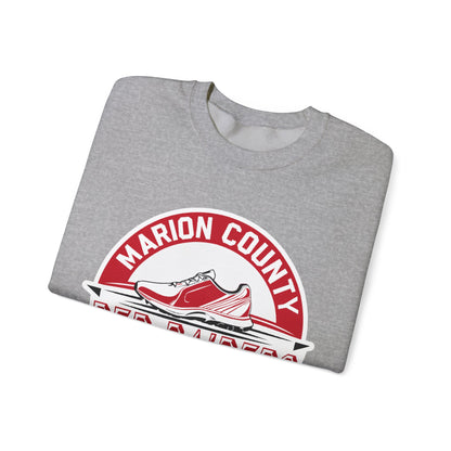 Adult Crewneck Sweatshirt \ Marion County Red Raiders Cross-Country \ MCCC1