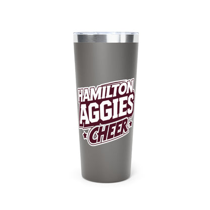 22oz Cooper Insulated Tumbler \ Hamilton Aggies Cheer \ HAC1