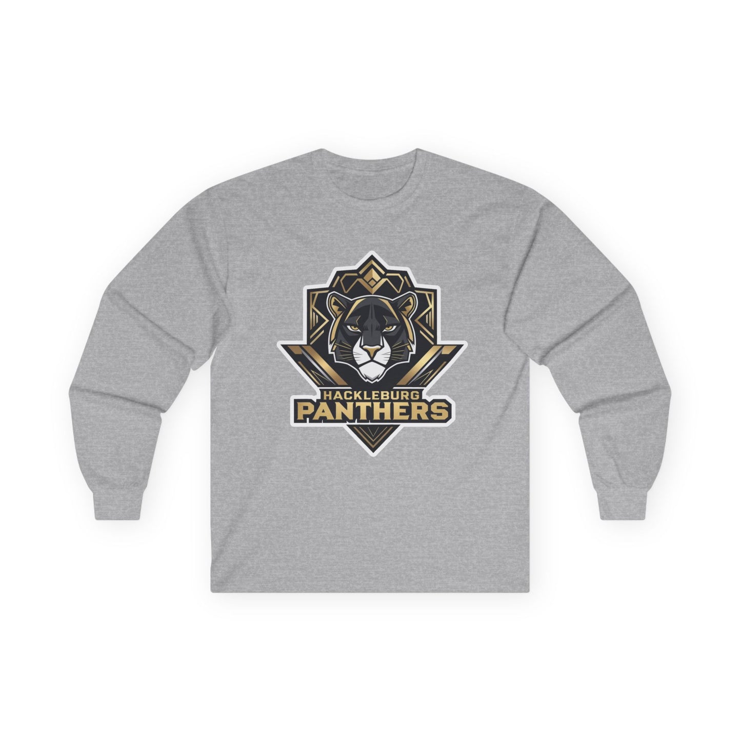 Adult Long Sleeve Tee \ Hackleburg Panthers \ HP1