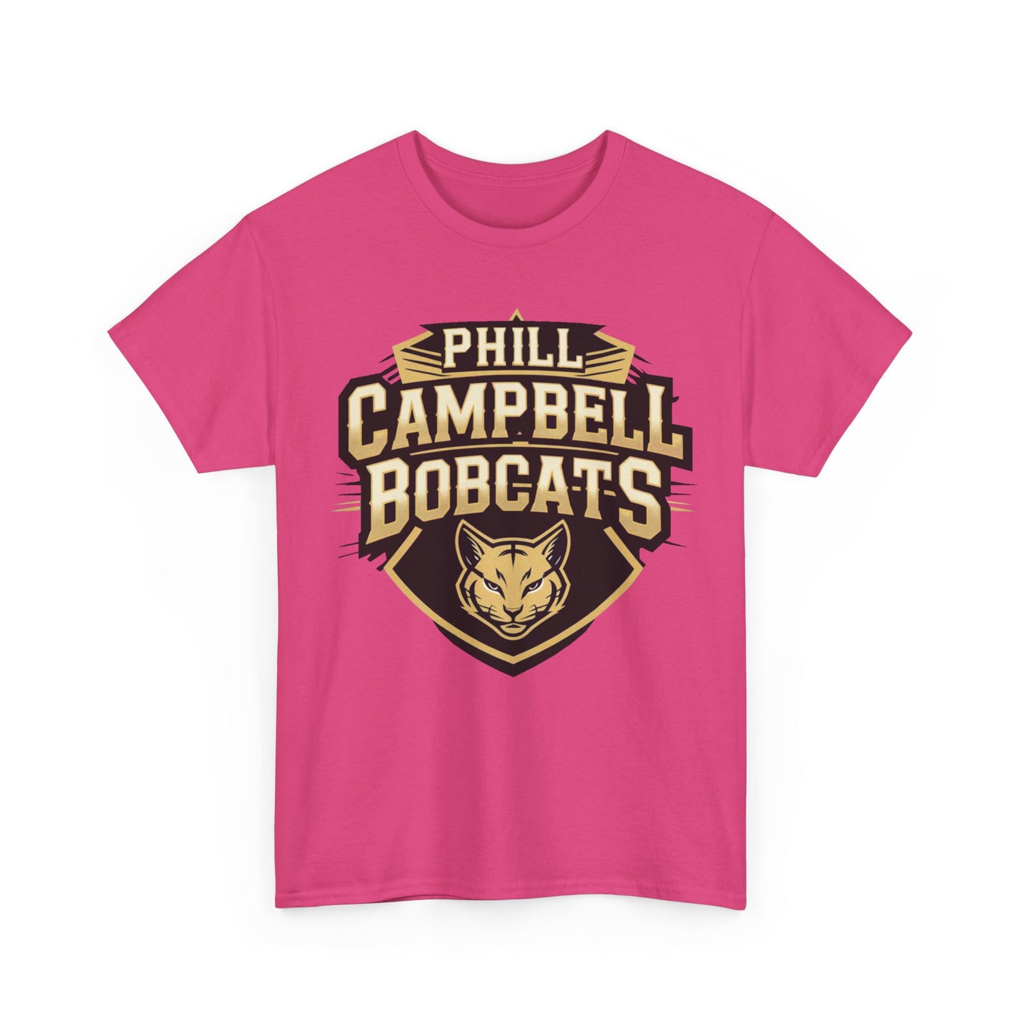 Adult Tee \ Phill Campbell Bobcats \ PCB1