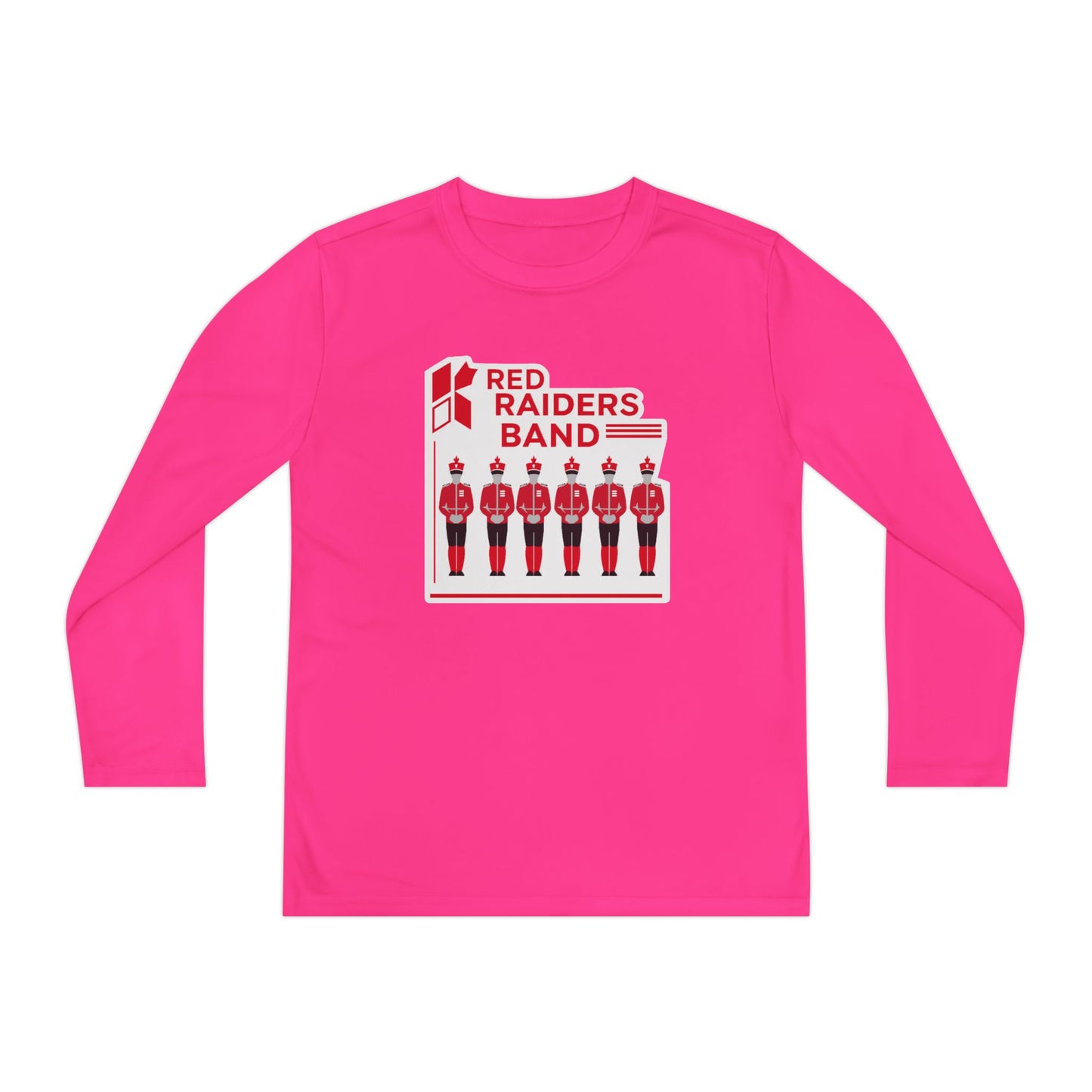 Youth Long Sleeve Tee \ Marion County Red Raiders Band \ MCB1