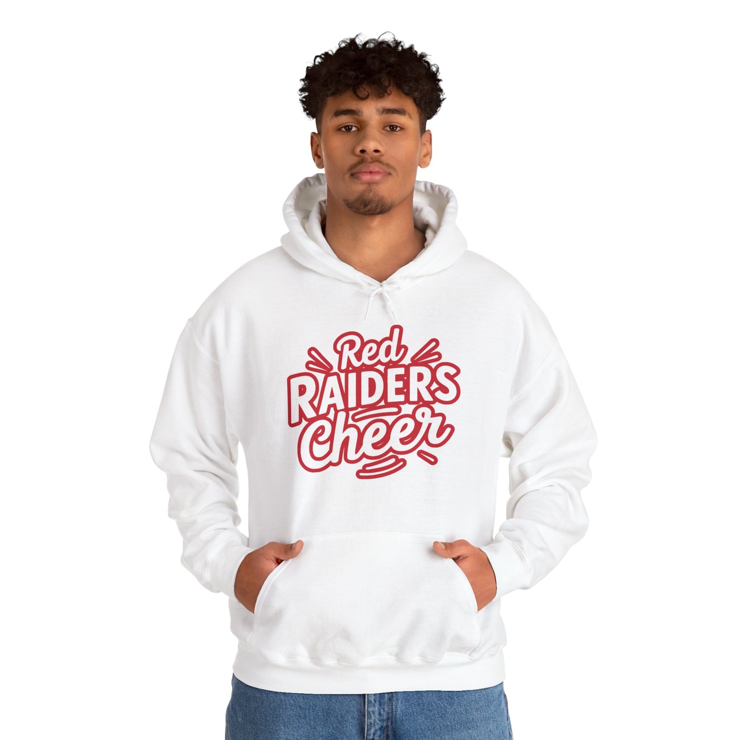 Adult Hooded Sweatshirt \ Marion County Red Raiders Cheer \ MCC1
