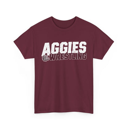 Adult Tee \ Hamilton Aggies Wrestling \ HAW3
