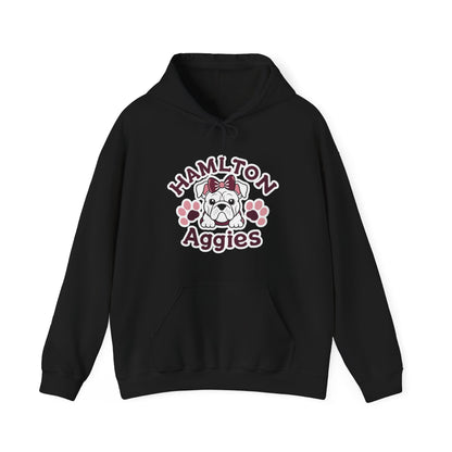 Adult Hoodie Sweatshirt \ Hamilton Aggies \ HAG3