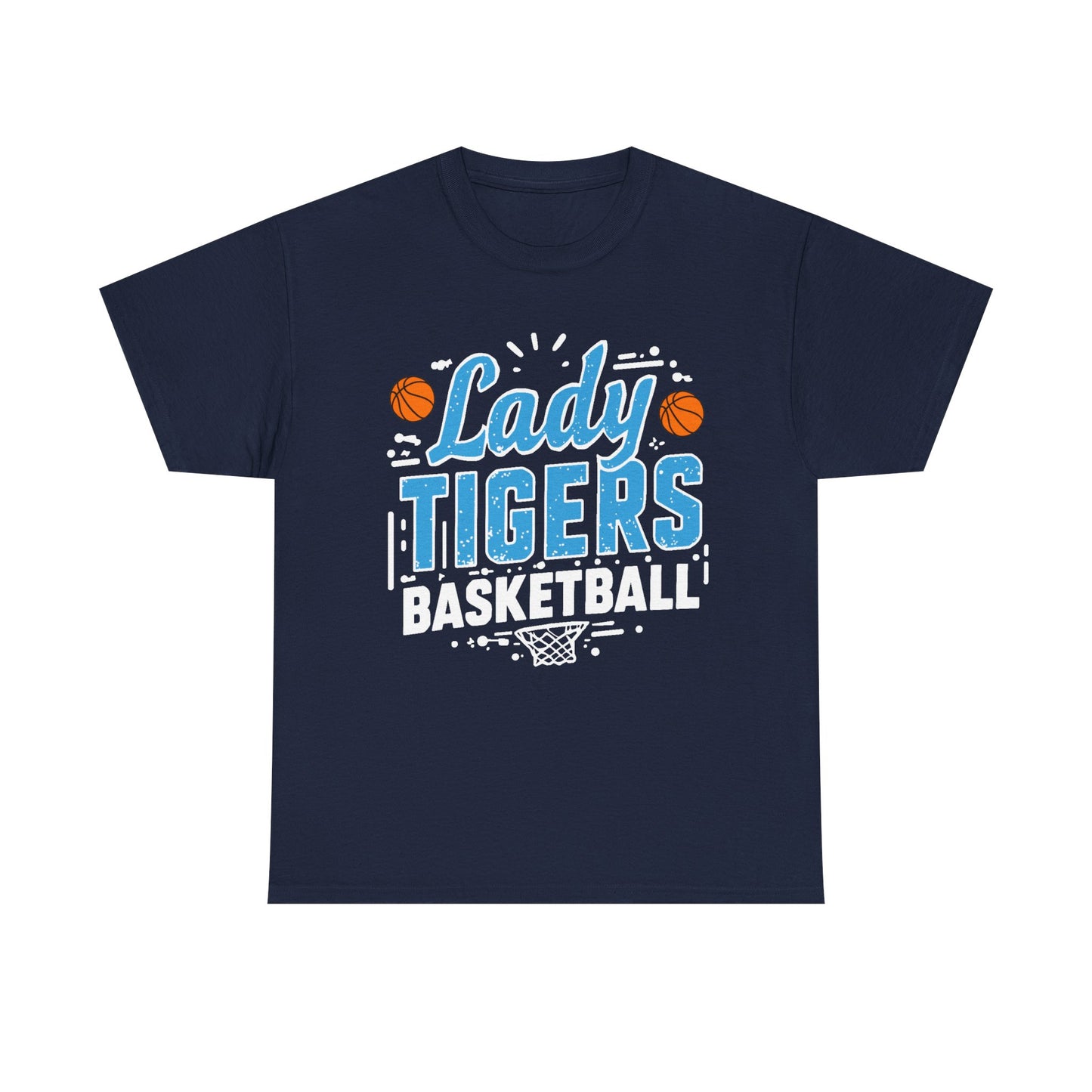 Adult Tee \ Brilliant Tigers Basketball \ BTBKG1