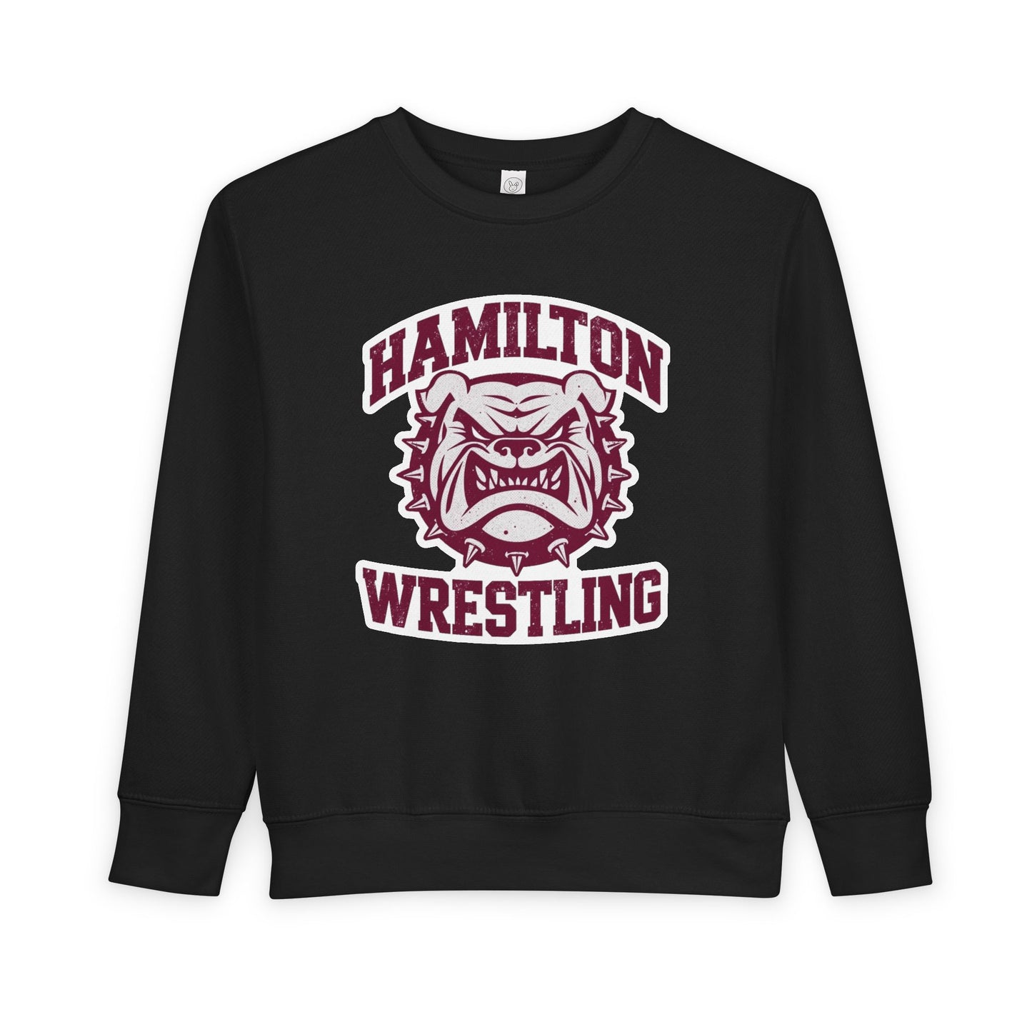 Toddler Crewneck Sweatshirt \ Hamilton Aggies Wrestling \ HAW2