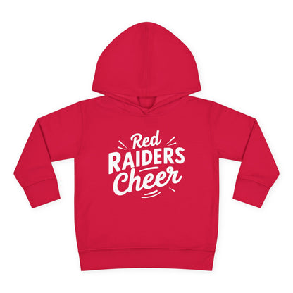 Toddler Hoodie Sweatshirt \ Marion County Red Raiders Cheer \ MCC1