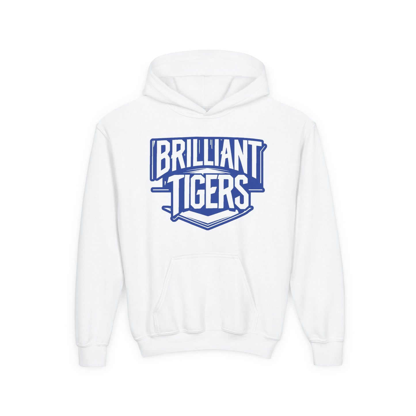 Youth Hooded Sweatshirt \ Brilliant Tigers \ BT2