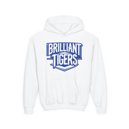 Youth Hooded Sweatshirt \ Brilliant Tigers \ BT2