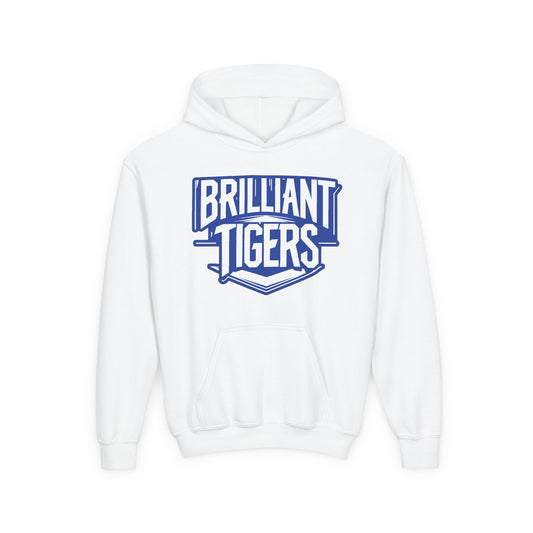 Youth Hooded Sweatshirt \ Brilliant Tigers \ BT2