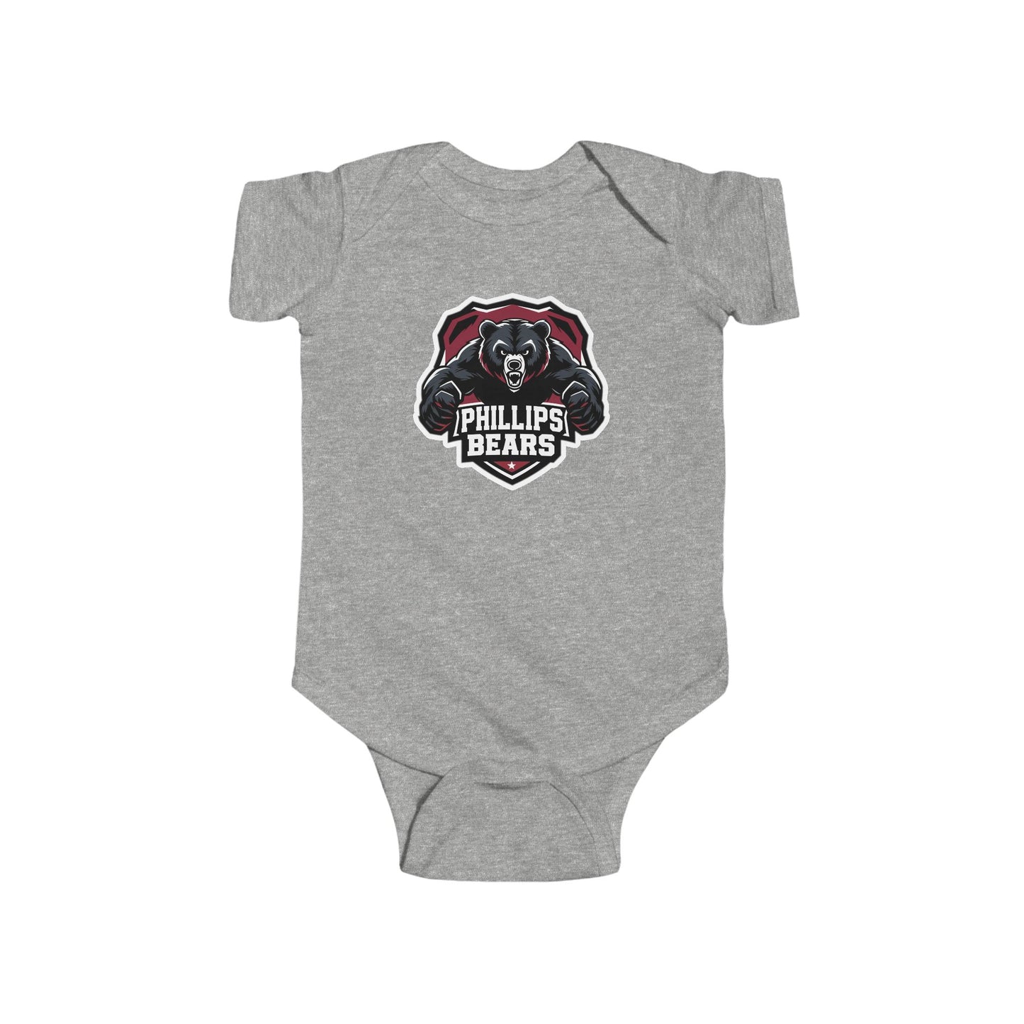 Short Sleeve Baby Bodysuit \ Phillips Bears \ PB2