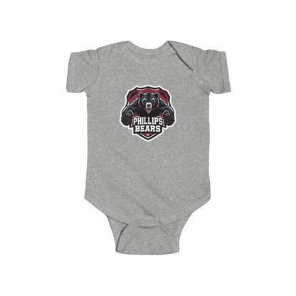 Short Sleeve Baby Bodysuit \ Phillips Bears \ PB2