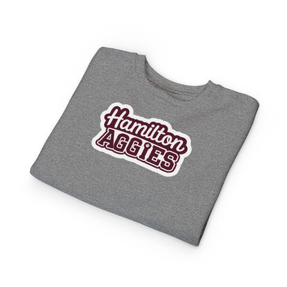 Toddler Crewneck Sweatshirt \ Hamilton Aggies \ HAG2