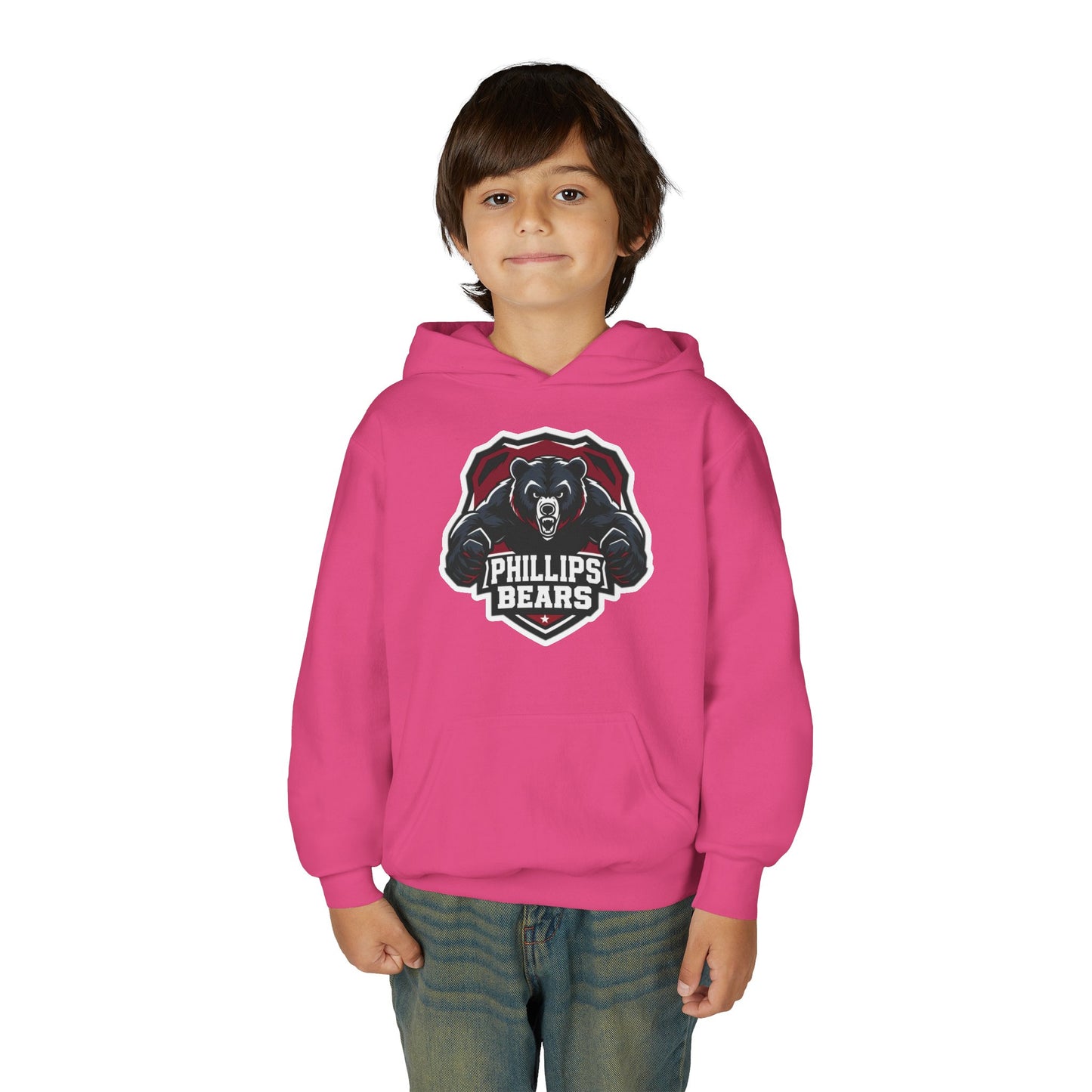 Youth Hoodie Sweatshirt \ Phillips Bears \ PB2