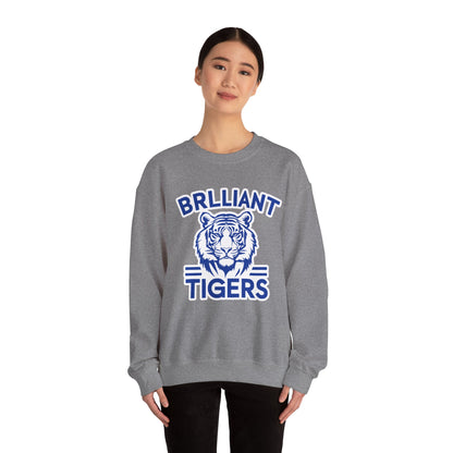 Adult Crewneck Sweatshirt \ Brilliant Tigers \ BT1