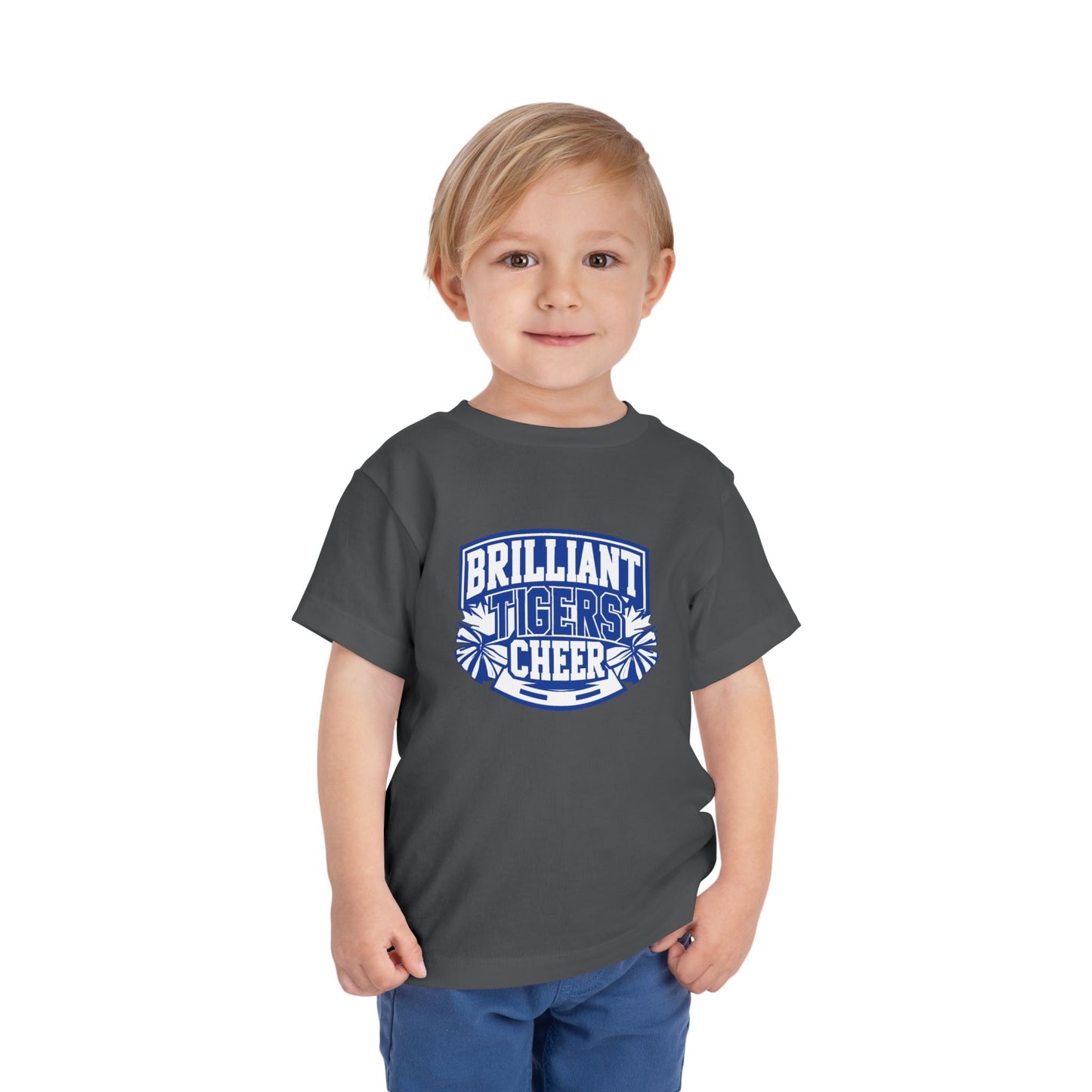 Toddler Tee \ Brilliant Tigers Cheer \ BTC1