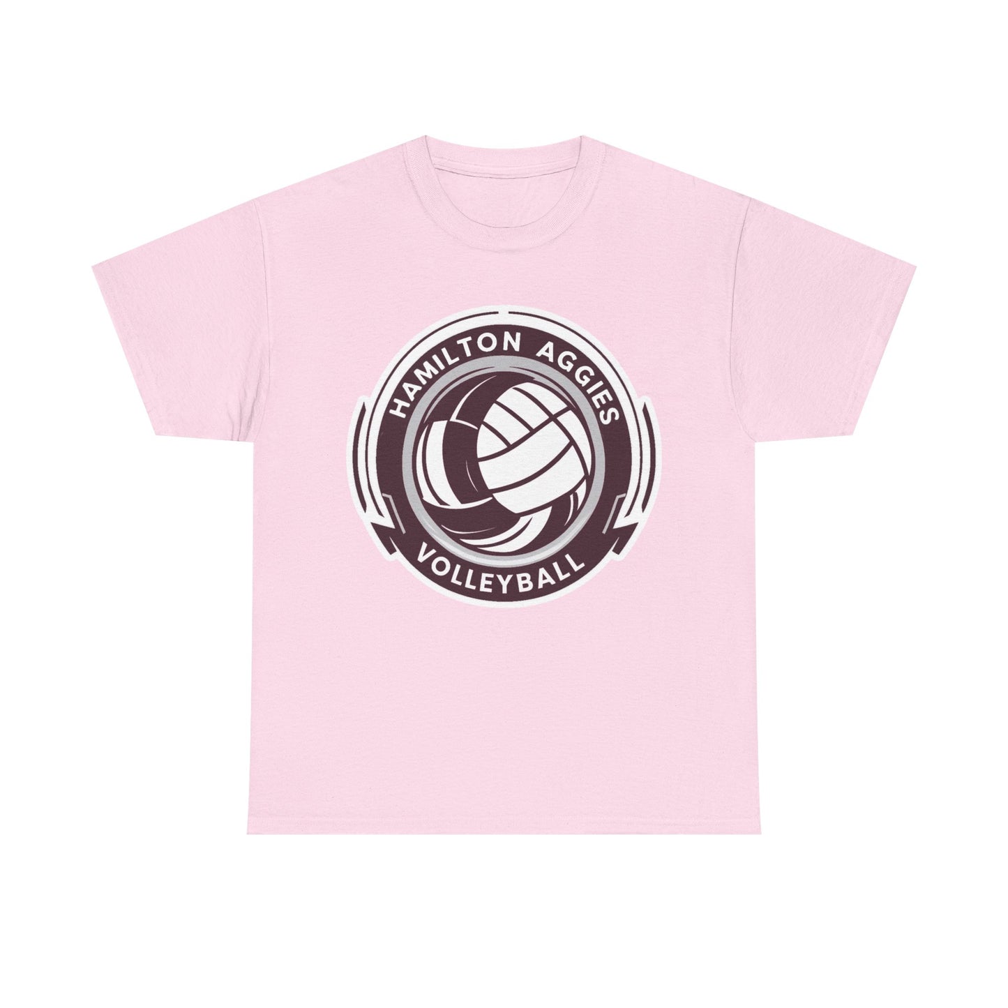 Adult Tee \ Hamilton Aggies Volleyball \ HAV1