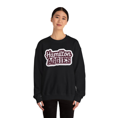 Adult Crewneck Sweatshirt \ Hamilton Aggies \ HAG2