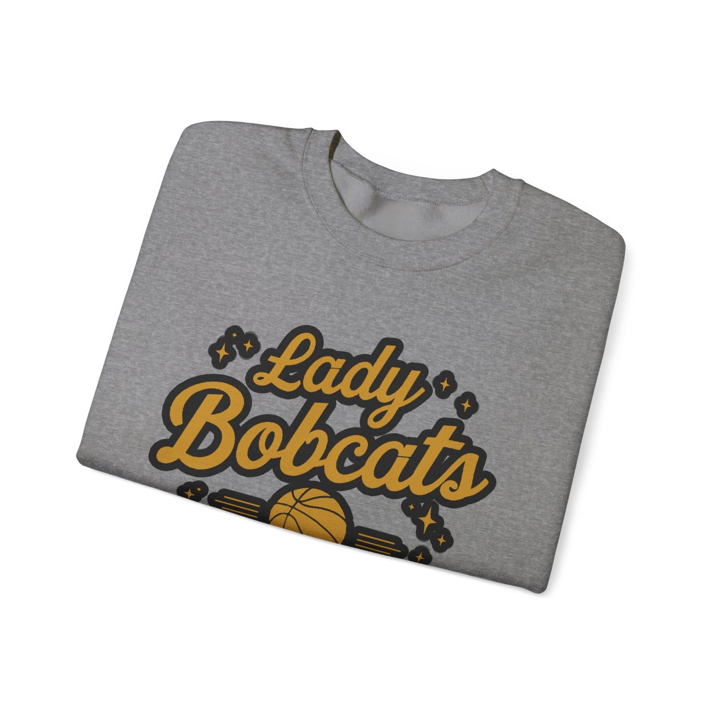Adult Crewneck Sweatshirt \ Phil Campbell Bobcats Basketball \ PCBBKG2