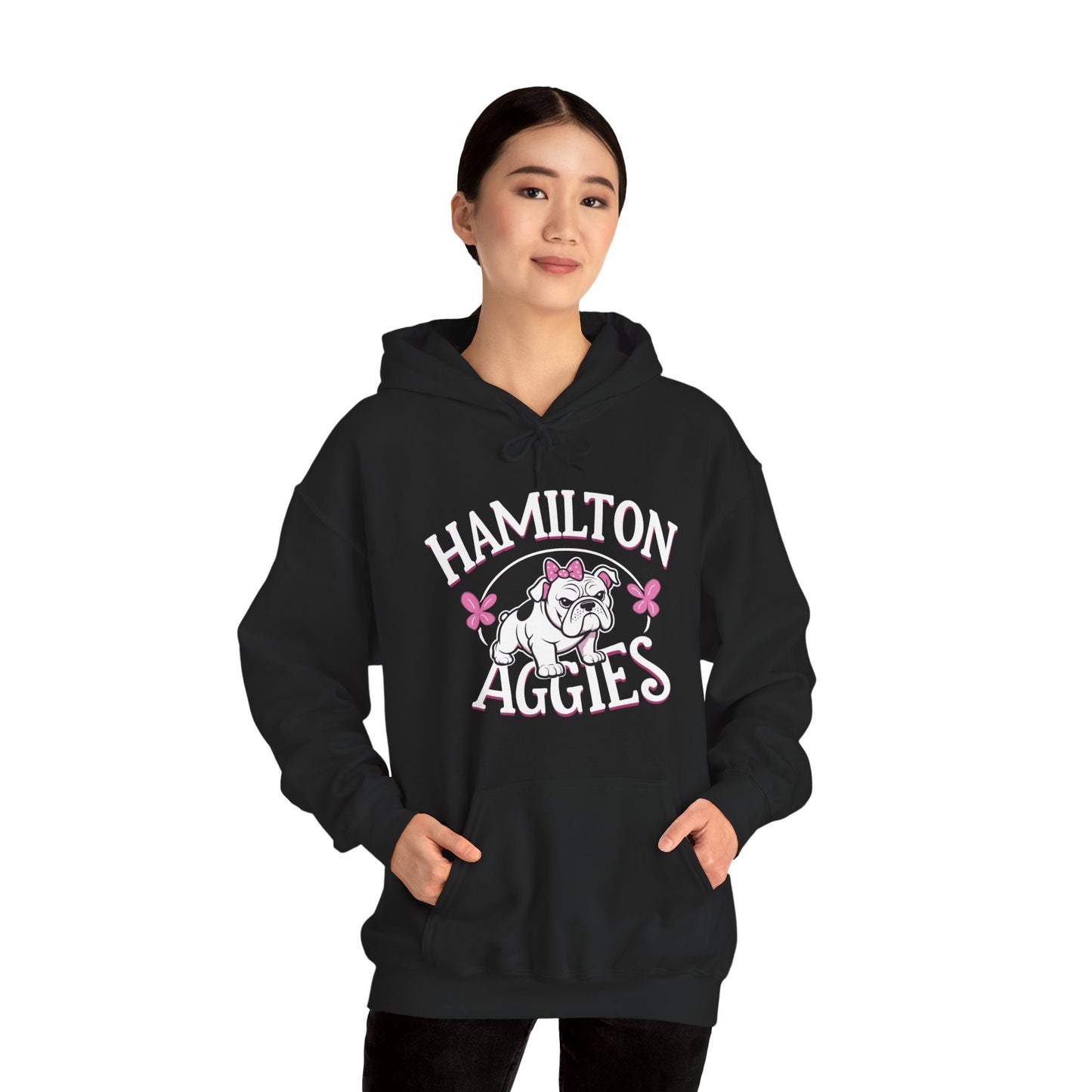 Adult Hoodie Sweatshirt \ Hamilton Aggies \ HAG4