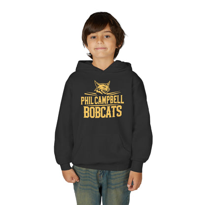 Youth Hoodie Sweatshirt \ Phil Campbell Bobcats \ PCB2