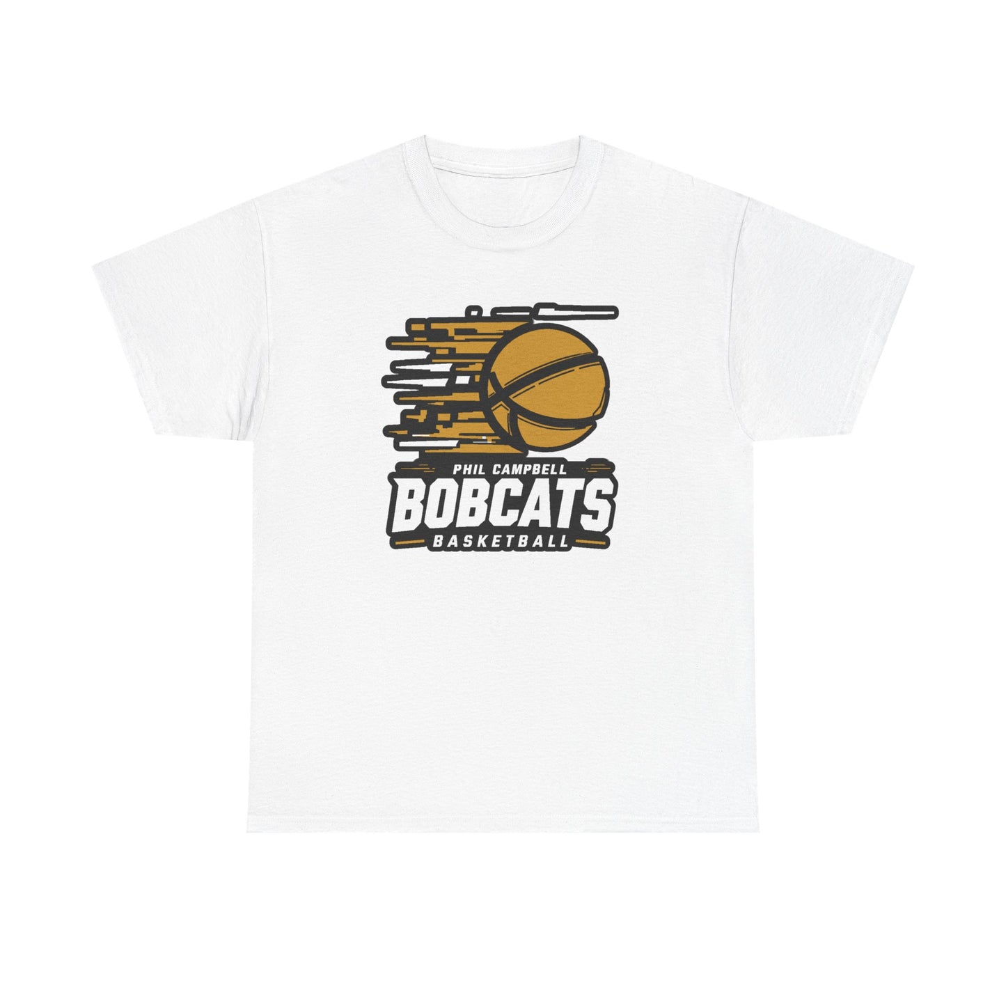 Adult Tee \ Phil Campbell Bobcats Basketball \ PCBBK2