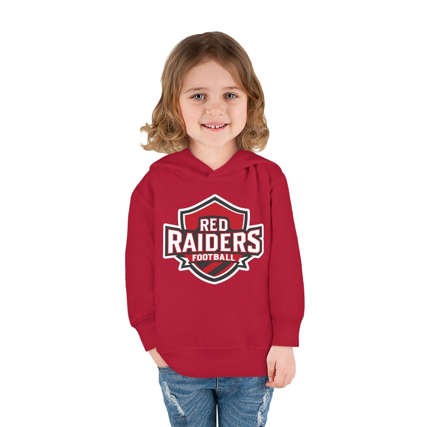 Toddler  Hoodie Sweatshirt \ Marion County Red Raiders Football \ MCF2