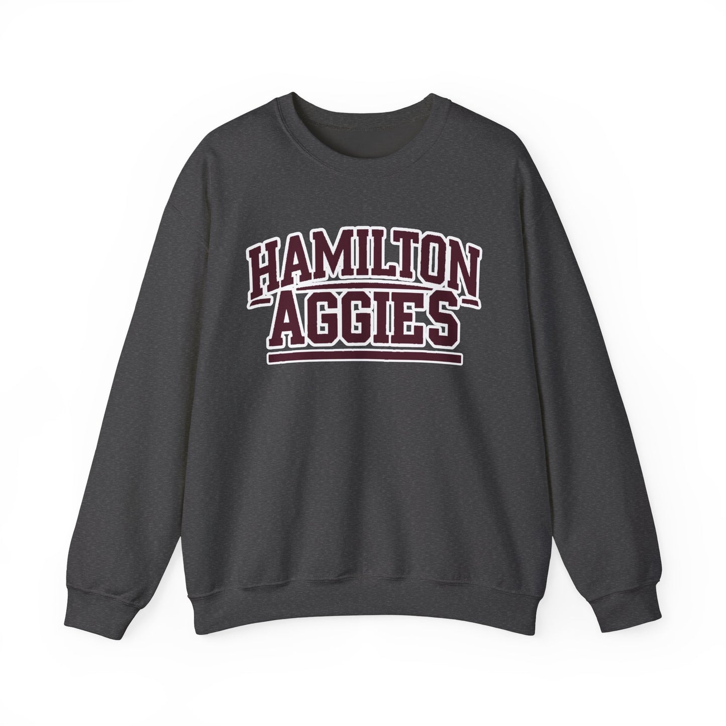 Adult Crewneck Sweatshirt \ Hamilton Aggies \ HA2