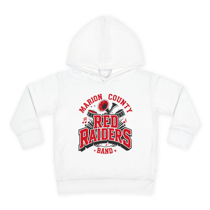 Toddler Hoodie Sweatshirt \ Marion County Red Raiders Band \ MCB2