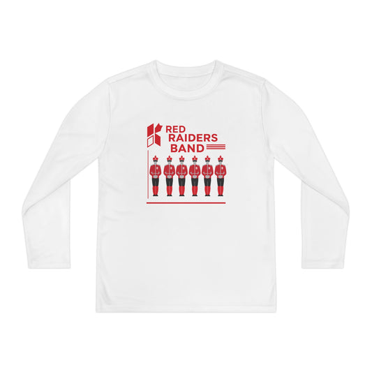 Youth Long Sleeve Tee \ Marion County Red Raiders Band \ MCB1