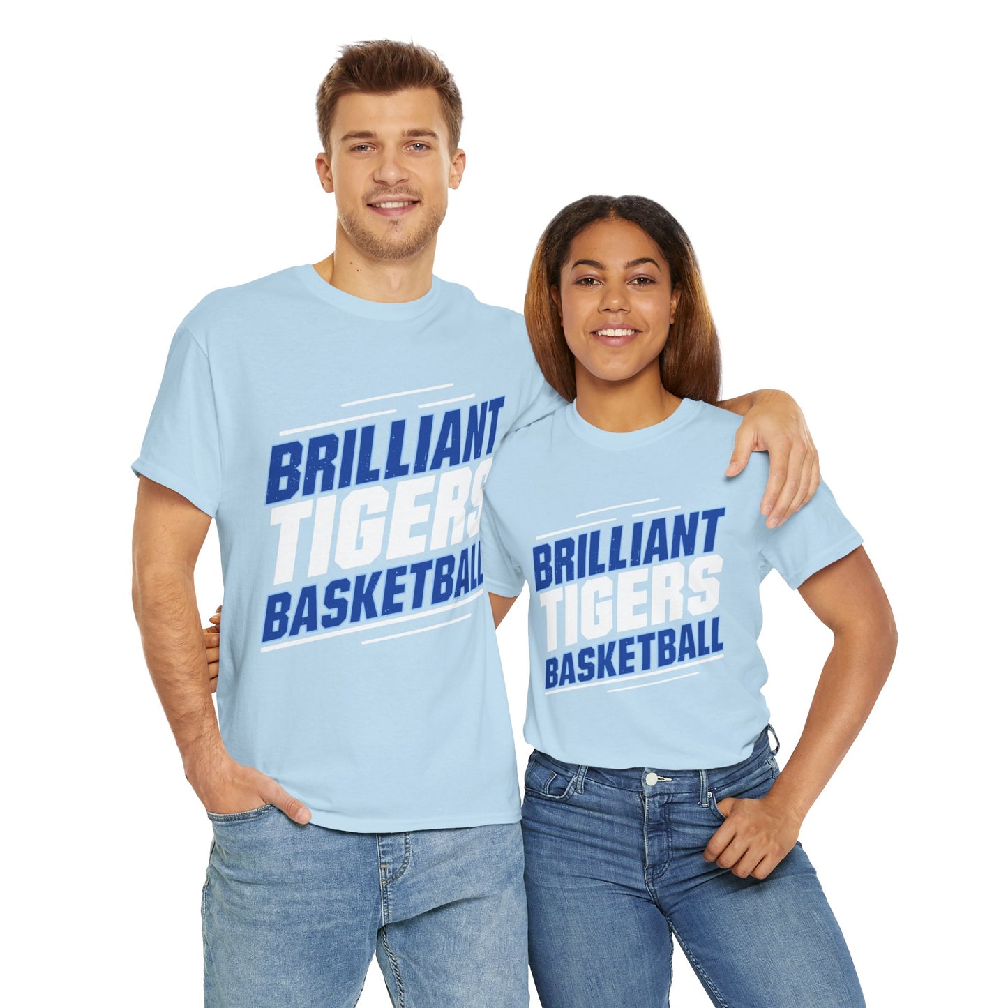 Adult Tee \ Brilliant Tigers Basketball \ BTBK2