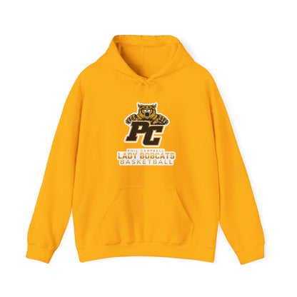 Adult Hoodie Sweatshirt \ Phil Campbell Bobcats Basketball \ PCBBKG1