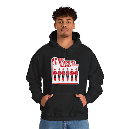 Adult Hoodie Sweatshirt \ Marion County Red Raiders Band \ MCB1