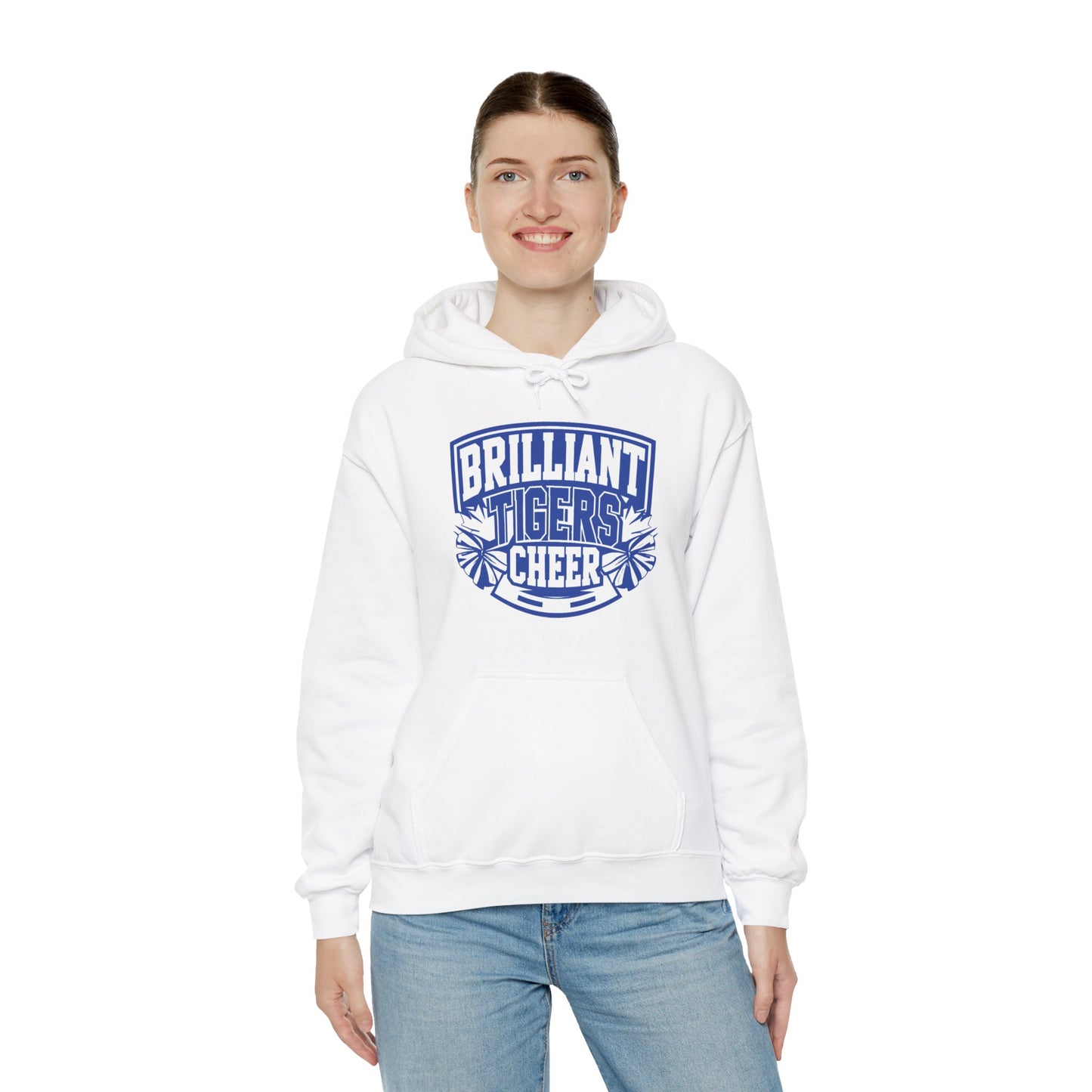 Adult Hoodie Sweatshirt \ Brilliant Tigers Cheer \ BTC1