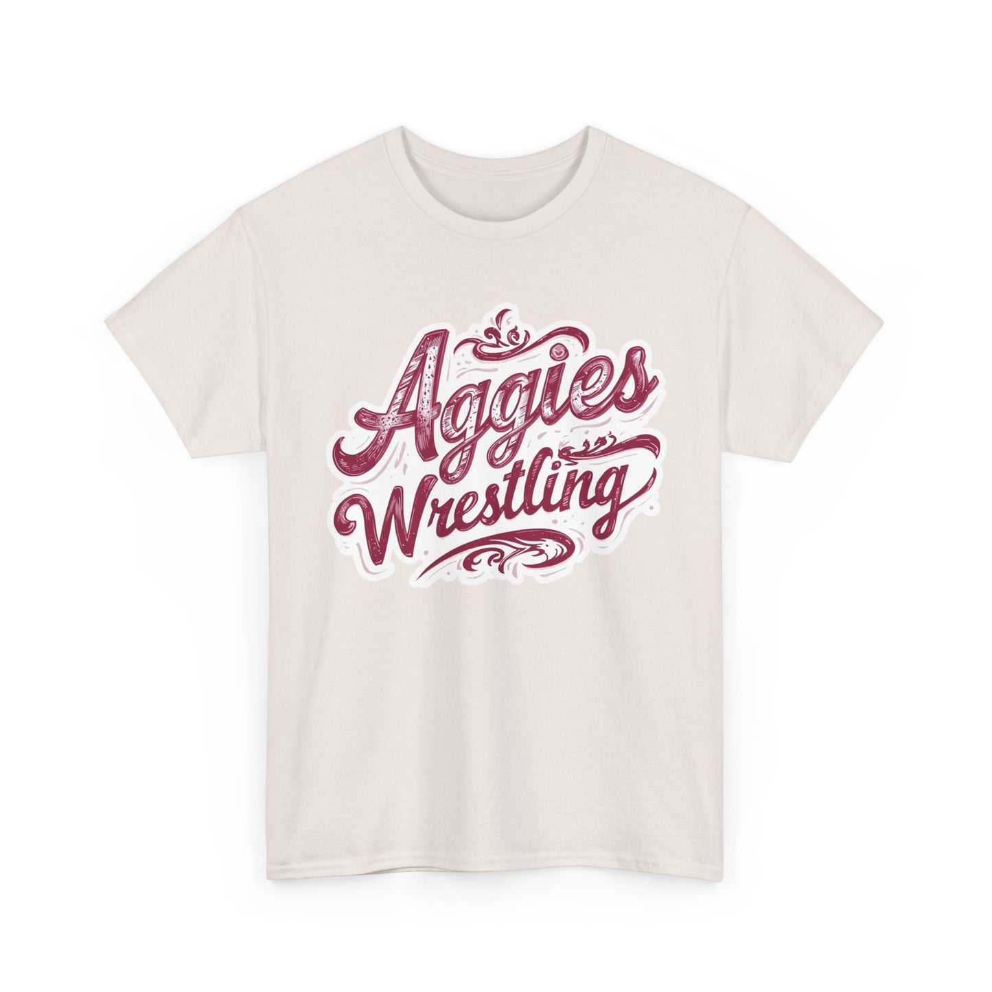 Adult Tee \ Hamilton Aggies Wrestling \ HAWG2